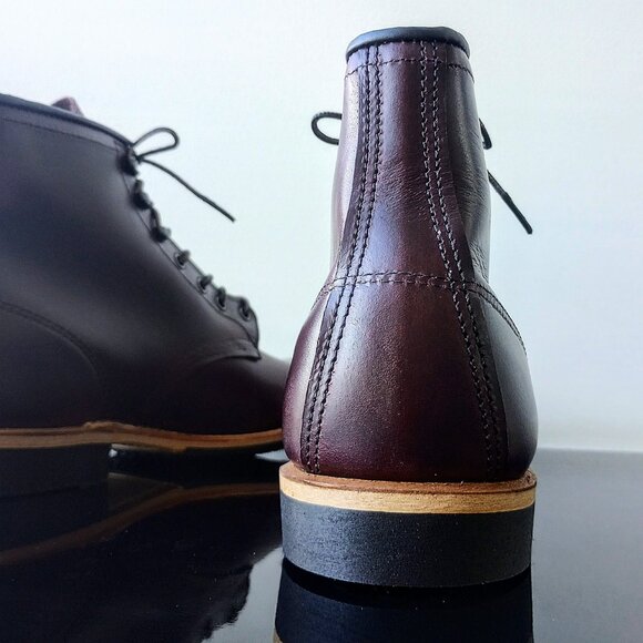 Red Wing Heritage Men\'s Beckman 6-Inch Boot in Amazing Black Cherry-Made in USA main image 9